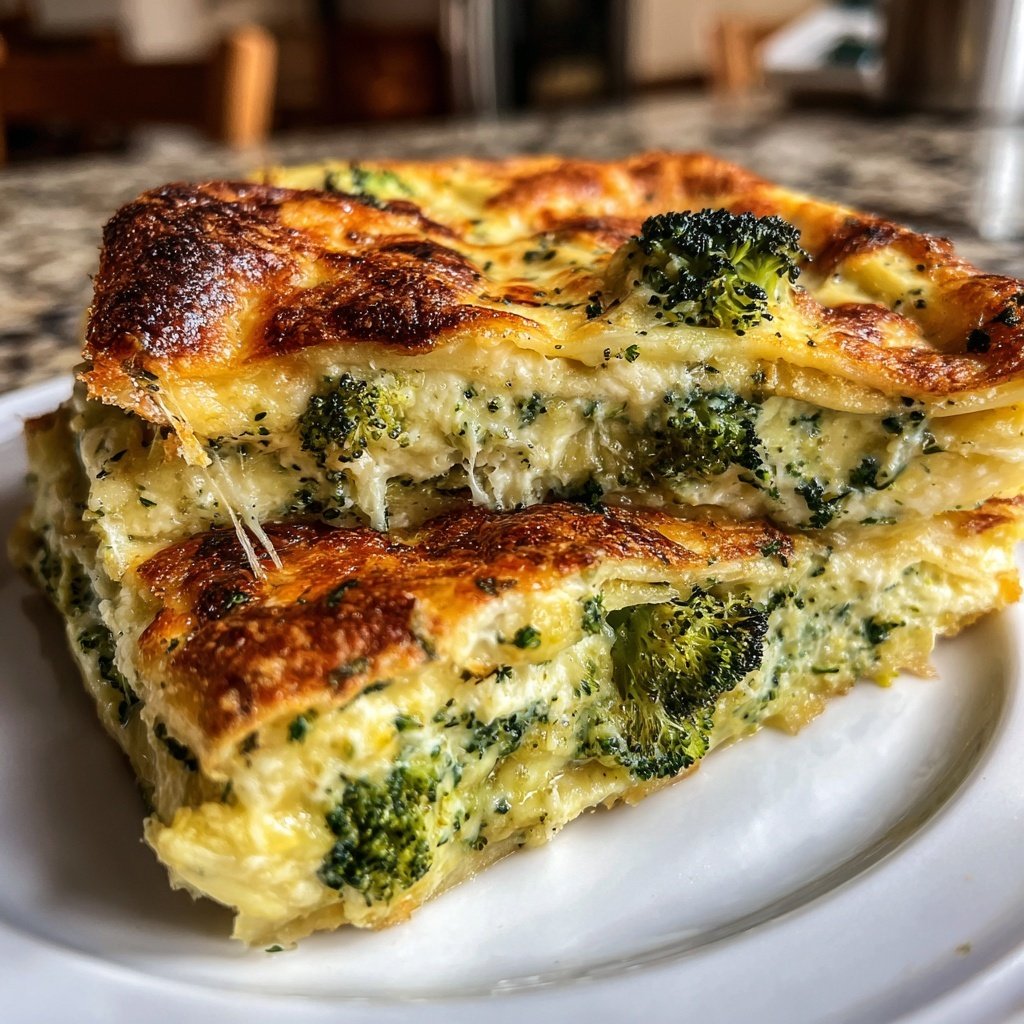 Lasagne mit Brokkoli