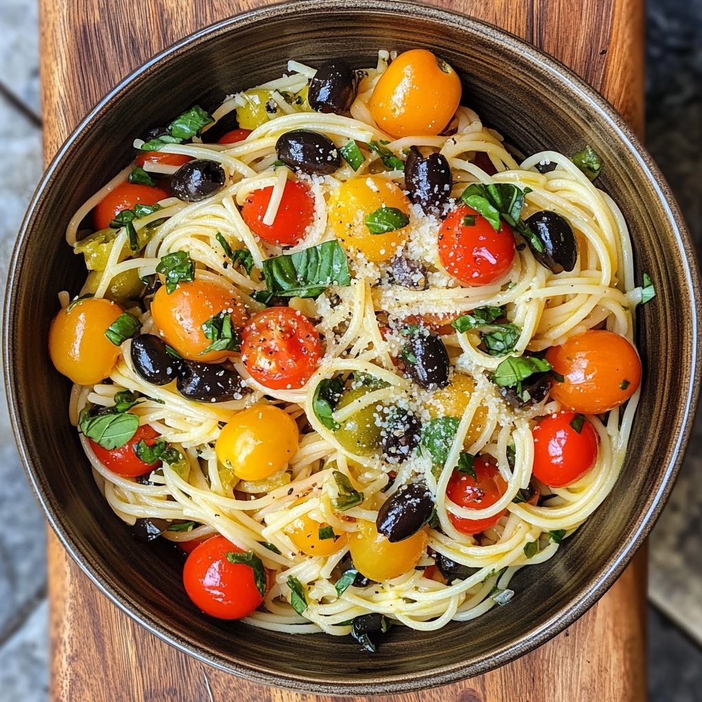 Italienischer Spaghetti-Salat