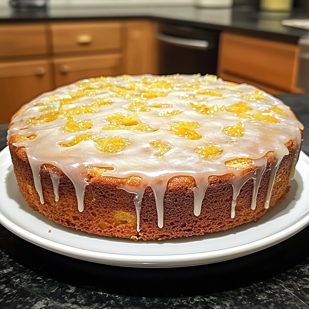 Zitronenkuchen für die Kaffeetafel