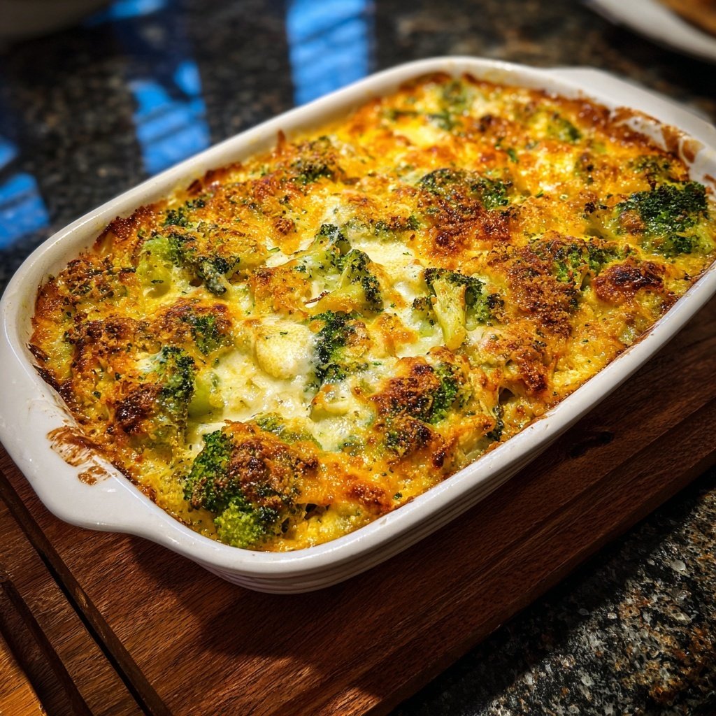 Brokkoli Auflauf Mit Frischkäse