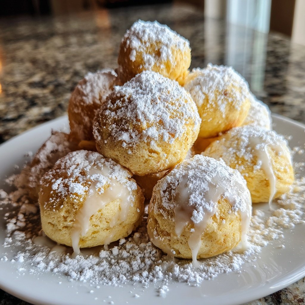 Quarkbällchen fluffig und leicht