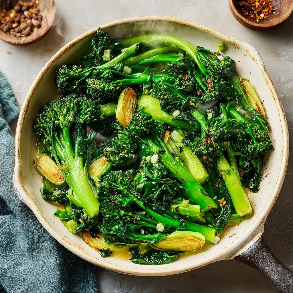 Brokkoli Pfanne Mit Lauch