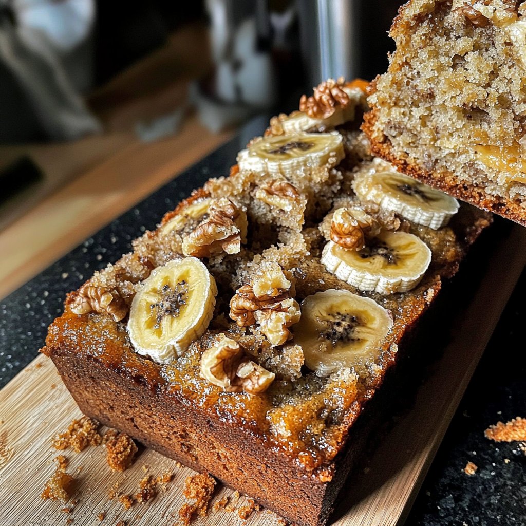 Einfaches Bananenbrot