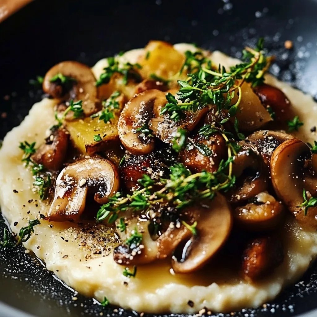 Pilzpfanne mit Rosenkohl & Kartoffelpüree – Ein Wärmendes Wohlfühlessen!