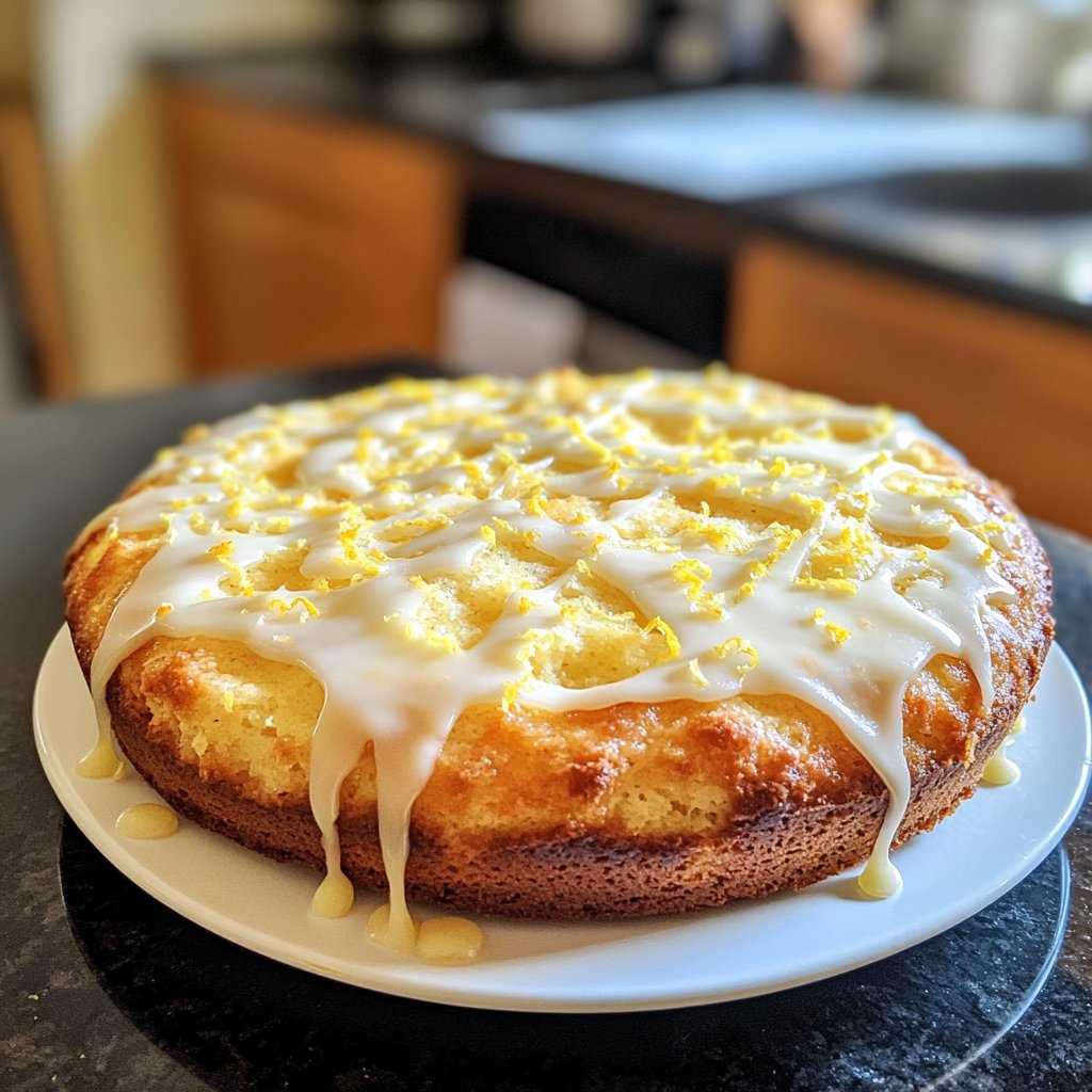 Zitronenkuchen klassisch einfach